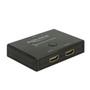 DeLOCK 18749 Negro - Interruptor de video HDMI