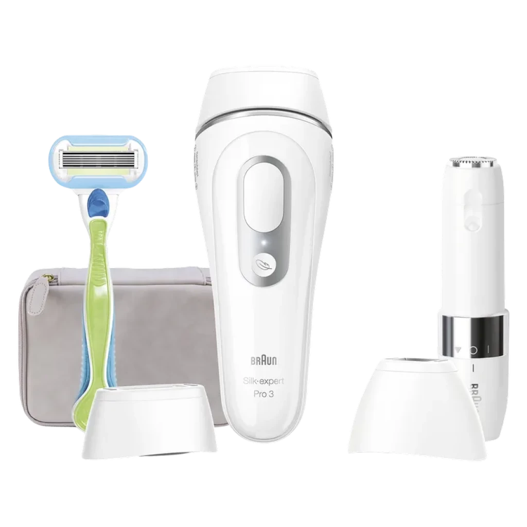 Depiladora IPL Braun Silk-expert Pro 3 PL3136 - Sensor SensoAdapt, 300.000 disparos
