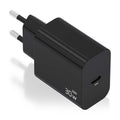 Cargador GaN 30W, 1xUSB-C PD3.0, Negro