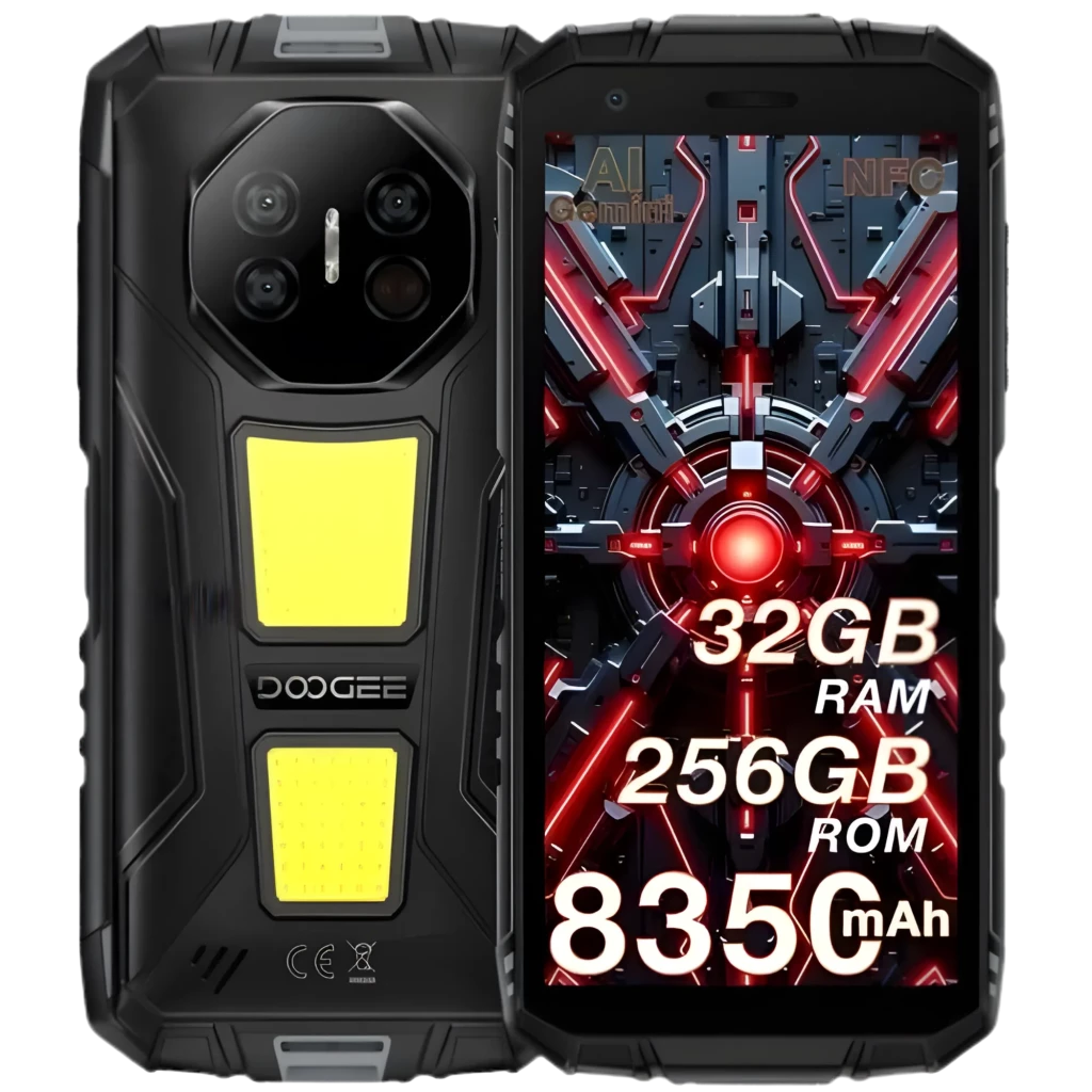 Doogee Fire 3 Max 4G 8GB/256GB Gris con visión nocturna 5,45 pulgadas IPS 48MP 8350mAh 18W NFC