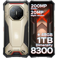 Doogee S300 Plus 12GB/1TB Titanio Dorado