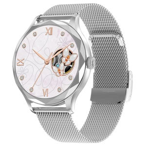 DT NO.1 DT Diamond Plata con Correa Metálica - Reloj inteligente