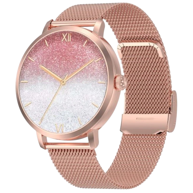 DT NO.1 DT S Dorado con Correa Metálica - Reloj inteligente
