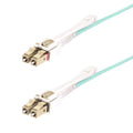 Cable de Fibra Óptica Multimodo LC a LC (UPC) OM4 de 4m - con Pestillos - 50/125µm - Redes de 100G - Resistente a los Dobleces - Low Insertion Loss - LSZH