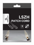 PP6A-LSZHCU-W-0.25M cable de red Blanco 0,25 m Cat6a S/FTP (S-STP)