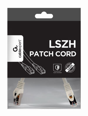 PP6A-LSZHCU-W-0.25M cable de red Blanco 0,25 m Cat6a S/FTP (S-STP)