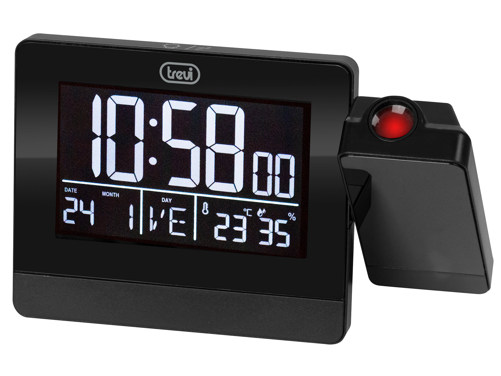 EC 884 PJ Reloj despertador digital Negro
