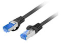 PCF6A-10CC cable de red Negro 20 m Cat6a S/FTP (S-STP)