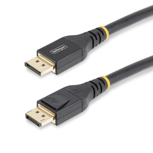 Cable de 10m DisplayPort 1.4 Activo Certificado por VESA - Cable DisplayPort DP8K con HBR3 - HDR10 - MST - DSC 1.2 - HDCP 2.2 - 8K 60Hz - 4K 120Hz - Cable DP 1.4