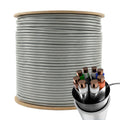 Bobina Cobre 100% Sólido S/FTP Certificada LSZH AWG23 Cat.6A 305 m cable de red - PHR 660