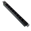 Regleta 19" 8 tomas 16A 3500W 250V 1.5 m - BNS 3518