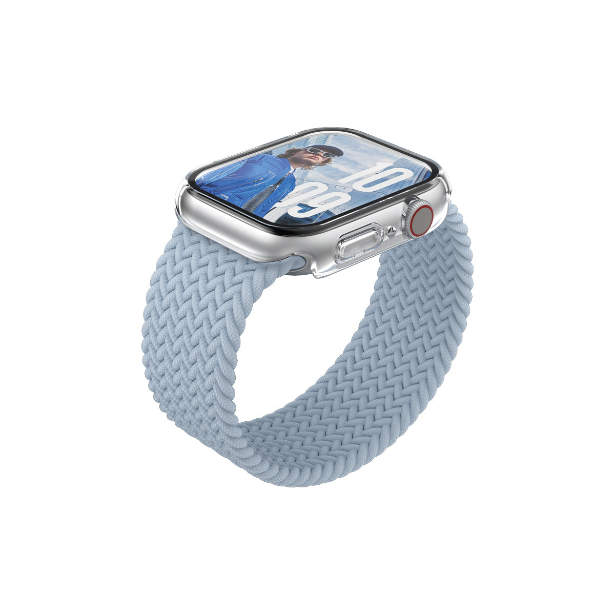 Case Full Body Slim Transparent Apple Watch Series 11 | 10 | 46mm Protector de pantalla 1 pieza(s)