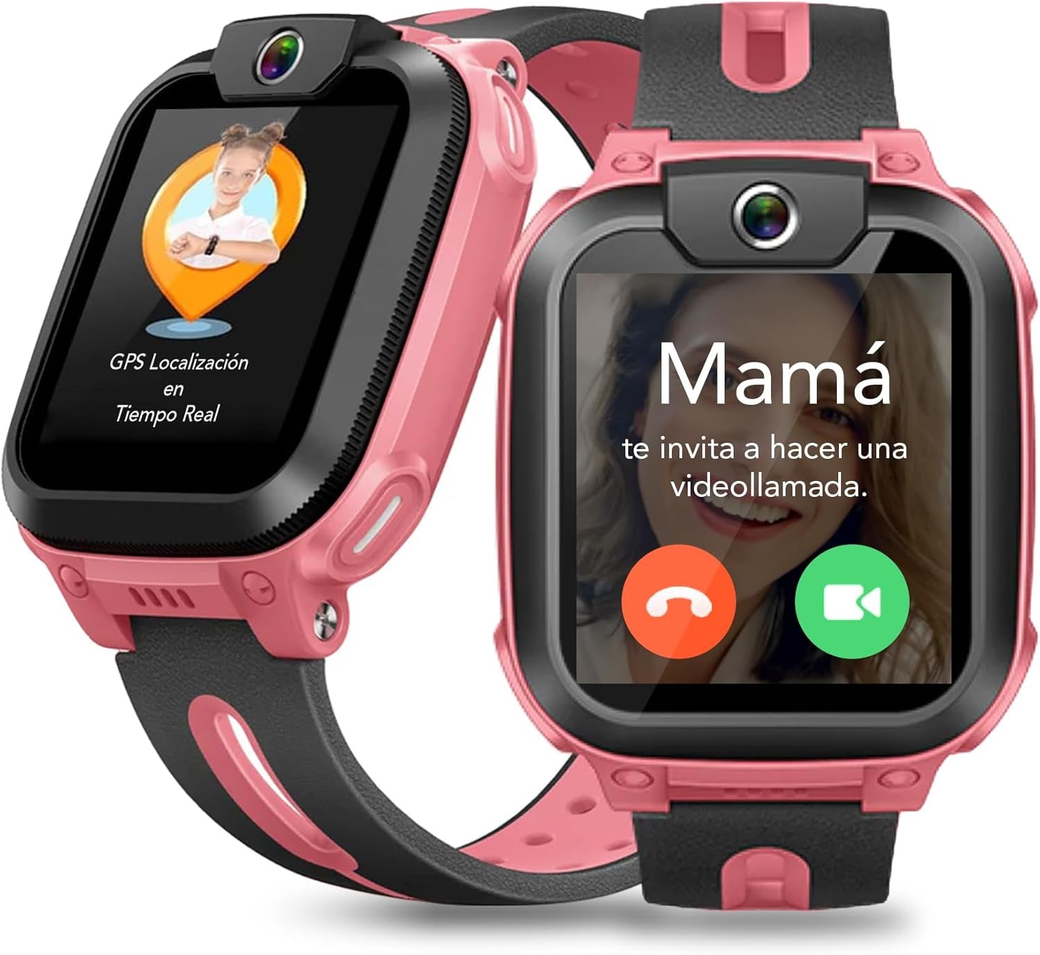2026Z1PINK Relojes inteligentes y deportivos Digital Rosa