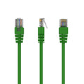 PP12-1M/G cable de red Verde Cat5e