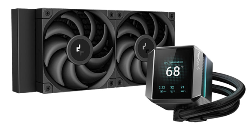MYSTIQUE 240 Procesador Sistema de refrigeración líquida todo en uno 12 cm Negro 1 pieza(s)