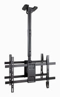 Soporte de Techo para 2 Pantallas 43"-86", Negro