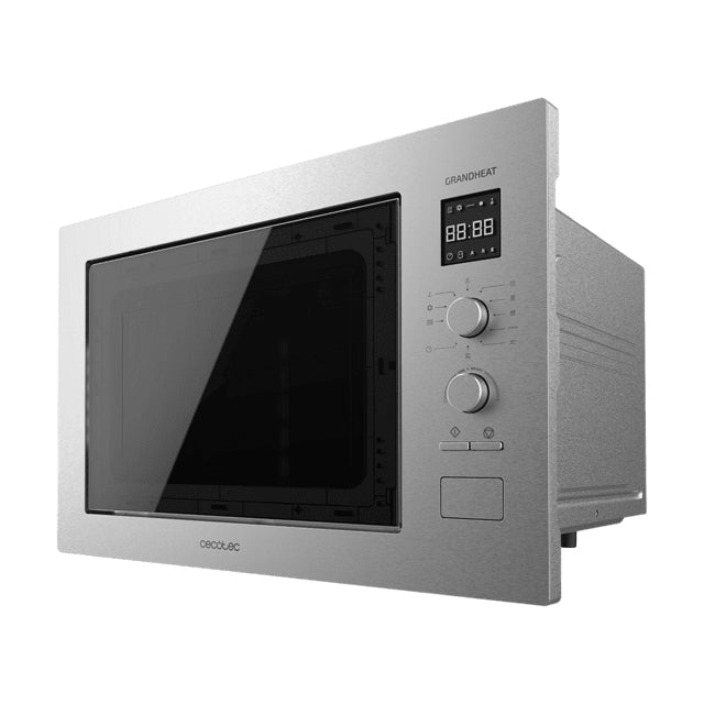01400 microondas Negro, Acero Microondas con grill Integrado 25 L 1320 W