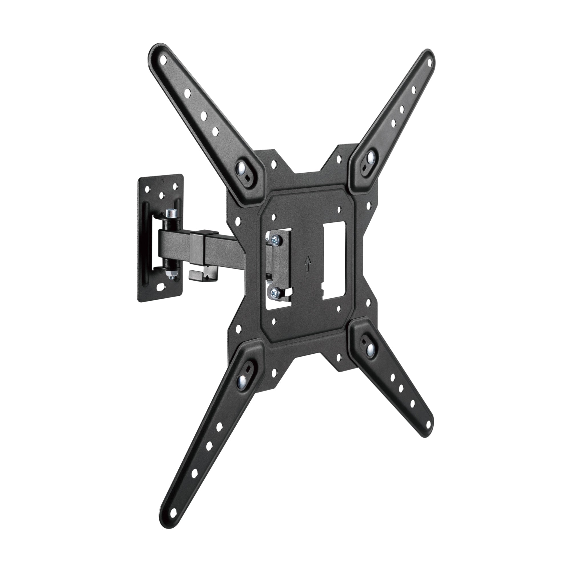 Soporte Eco Giratorio, Inclinable Para Monitor/TV 30kg (2 Pivotes) De 23-55, Negro