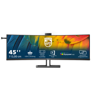 6000 series 45B1U6900CH/00 pantalla para PC 113 cm (44.5") 5120 x 1440 Pixeles UltraWide Dual Quad HD LED Negro