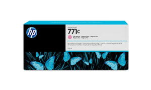 Cartucho de tinta DesignJet 771C magenta claro de 775 ml
