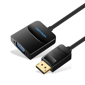 Cable Conversor HBFBB/ Displayport Macho - VGA Hembra/ 15cm/ Negro