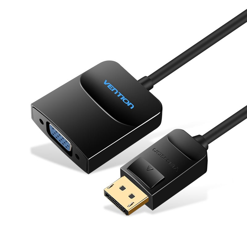 Cable Conversor HBFBB/ Displayport Macho - VGA Hembra/ 15cm/ Negro