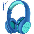 Earfun K1 Blue Green - Auriculares para niños