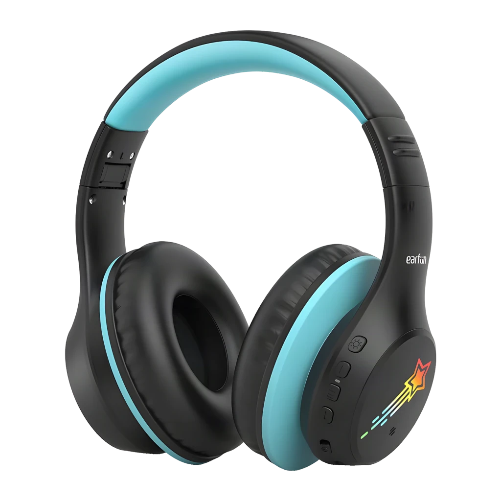 Auriculares EarFun K4 On-ear Bluetooth 5.4 90h Negro