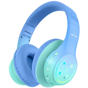 Earfun K4 con RGB Bluetooth Green - Auriculares para niños