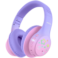 Earfun K4 con RGB Bluetooth Violet - Auriculares para niños