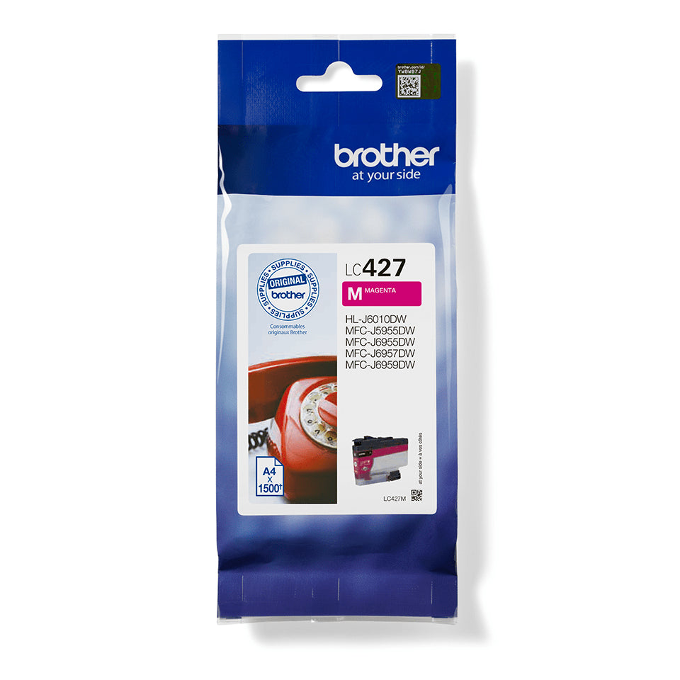 LC-427M cartucho de tinta 1 pieza(s) Original Rendimiento estándar Magenta