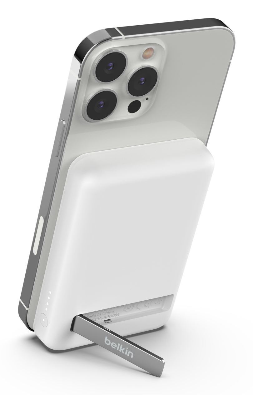 BoostCharge 5000 mAh Cargador inalámbrico Blanco