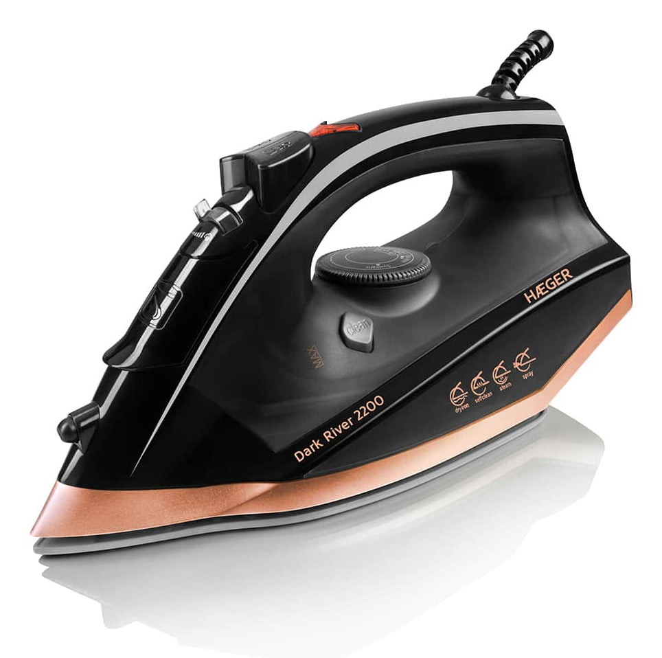 SI-220.015A plancha Plancha a vapor Suela de acero inoxidable 2200 W Negro