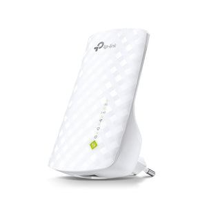 RE200 ampliador de red Repetidor de red Blanco 10, 100 Mbit/s
