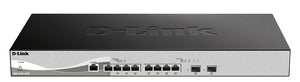 DXS-1210-10TS switch Gestionado L2/L3 10G Ethernet (100/1000/10000) 1U Negro, Plata