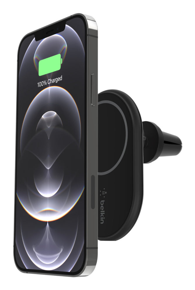 WIC004BTBK cargador de dispositivo móvil Smartphone Negro USB Cargador inalámbrico Auto