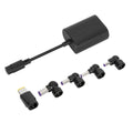 USB-C Legacy Power Adapter Set Universal Negro