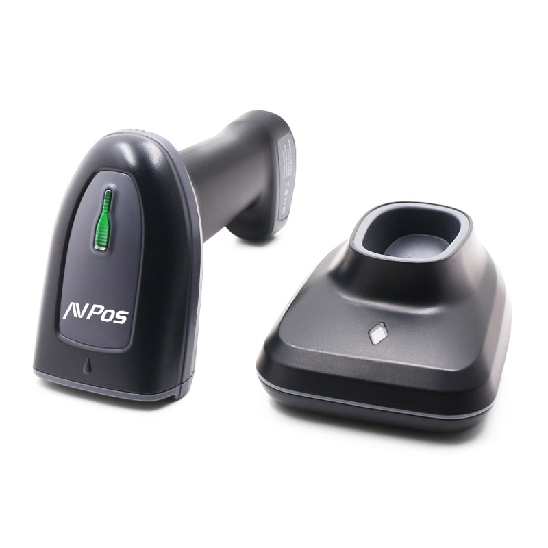 AVP-BT230-2D lector de código de barras Lector de códigos de barras portátil 1D/2D CMOS Negro