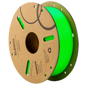 ELEGOO PLA Verde para Impresoras 3D FDM - Filamento 1.75mm Bobina de 1kg