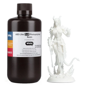 ELEGOO Resina ABS V3.0 Blanco Para Impresoras 3D de Resina LCD - 1KG