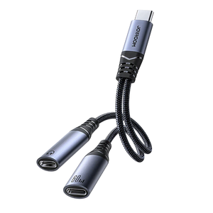Adaptador Joyroom 2 en 1 de USB-C a 2x USB-C