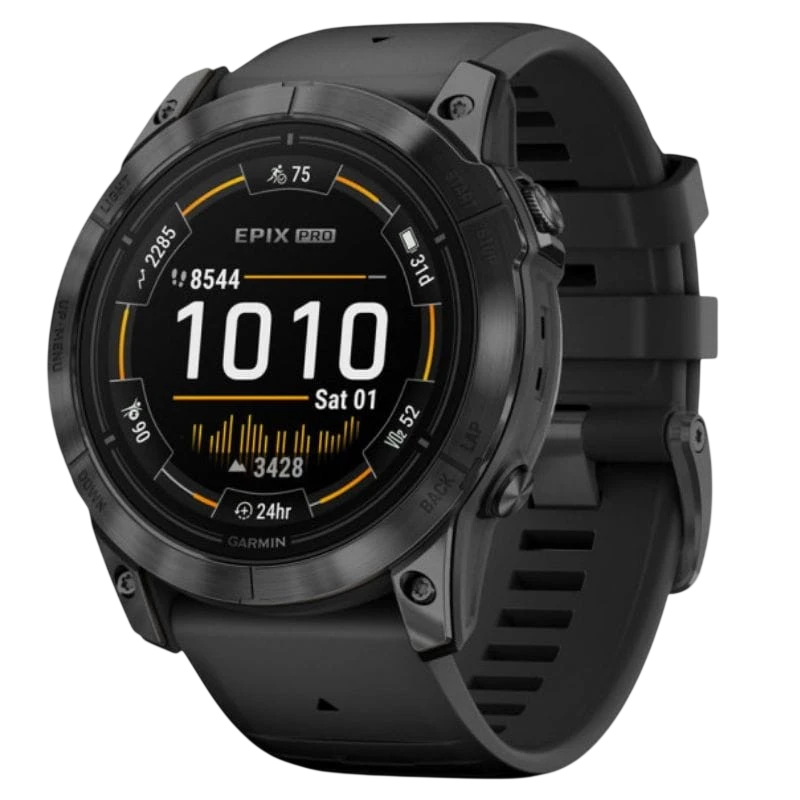 Garmin Epix Pro (Gen 2) Standard con correa Negra 51mm - Reloj Inteligente