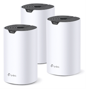 TP-Link Deco S7 (3-pack) Doble banda (2,4 GHz / 5 GHz) Wi-Fi 5 (802.11ac) Blanco, Negro Interno