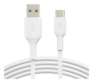 BoostCharge cable USB USB 2.0 1 m USB A USB C Blanco