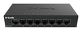 DGS-108GL No administrado Gigabit Ethernet (10/100/1000) Negro