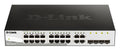 DGS-1210-16 switch Gestionado L2 Gigabit Ethernet (10/100/1000) 1U Negro