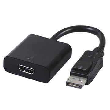 A-DPM-HDMIF-002 adaptador de cable de vídeo 0,1 m DisplayPort HDMI tipo A (Estándar) Negro