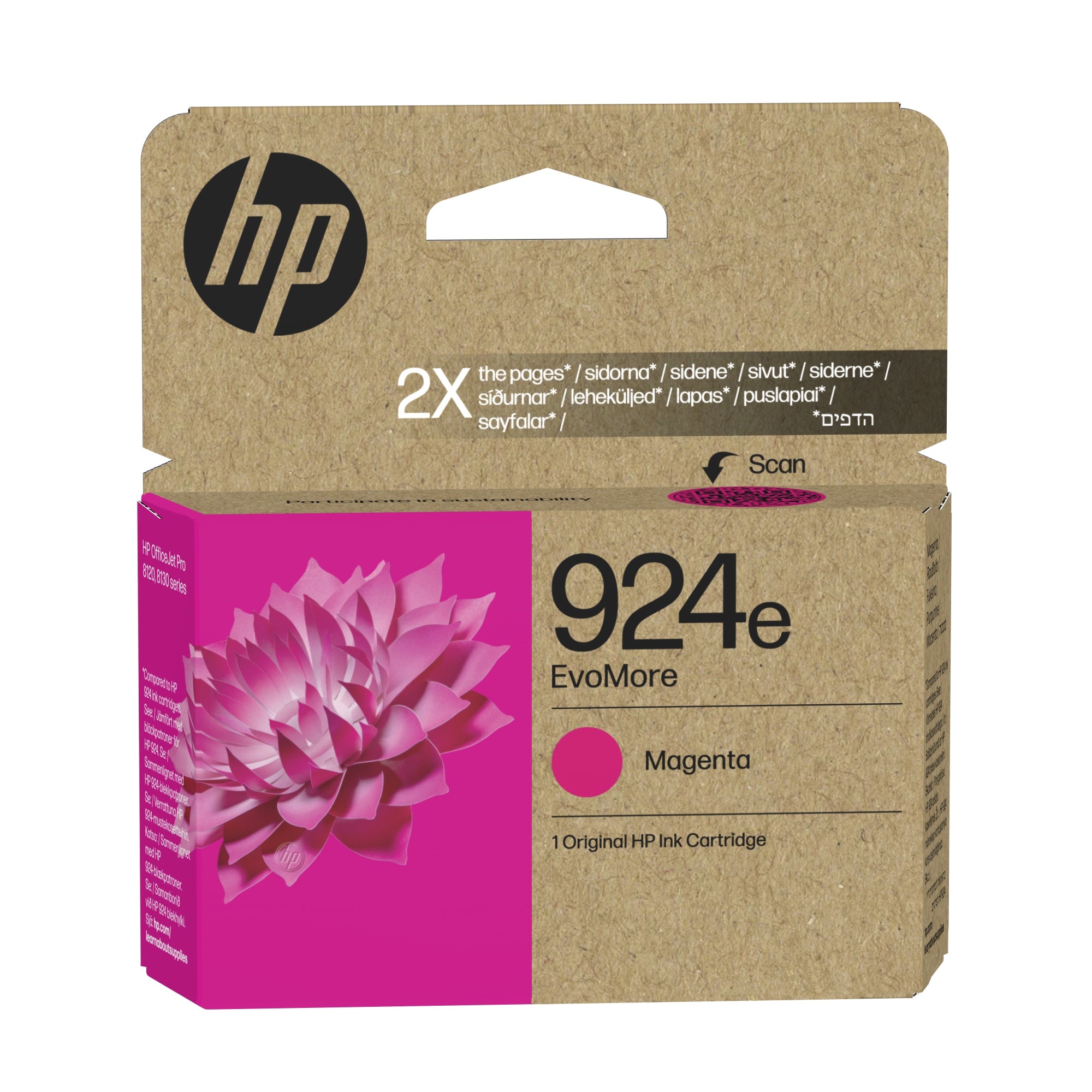 Cartucho de Tinta Original EvoMore 924e magenta