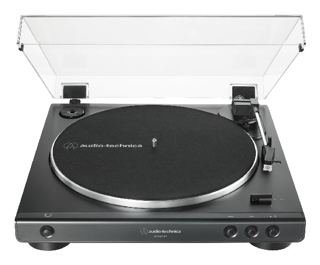AT-LP60XUSB Tocadiscos de tracción por correa Gris, Metálico Totalmente automático