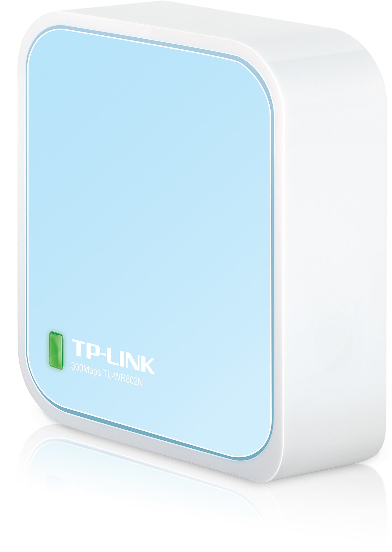 TL-WR802N router inalámbrico Ethernet rápido Banda única (2,4 GHz) Azul, Blanco